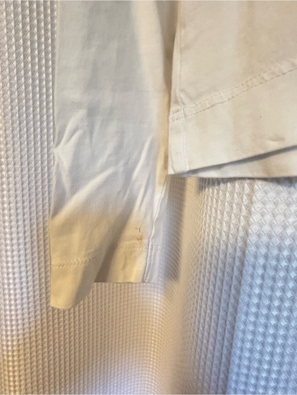 AYR White Long-Sleeve Cropped Tee - Picture 4 of 4